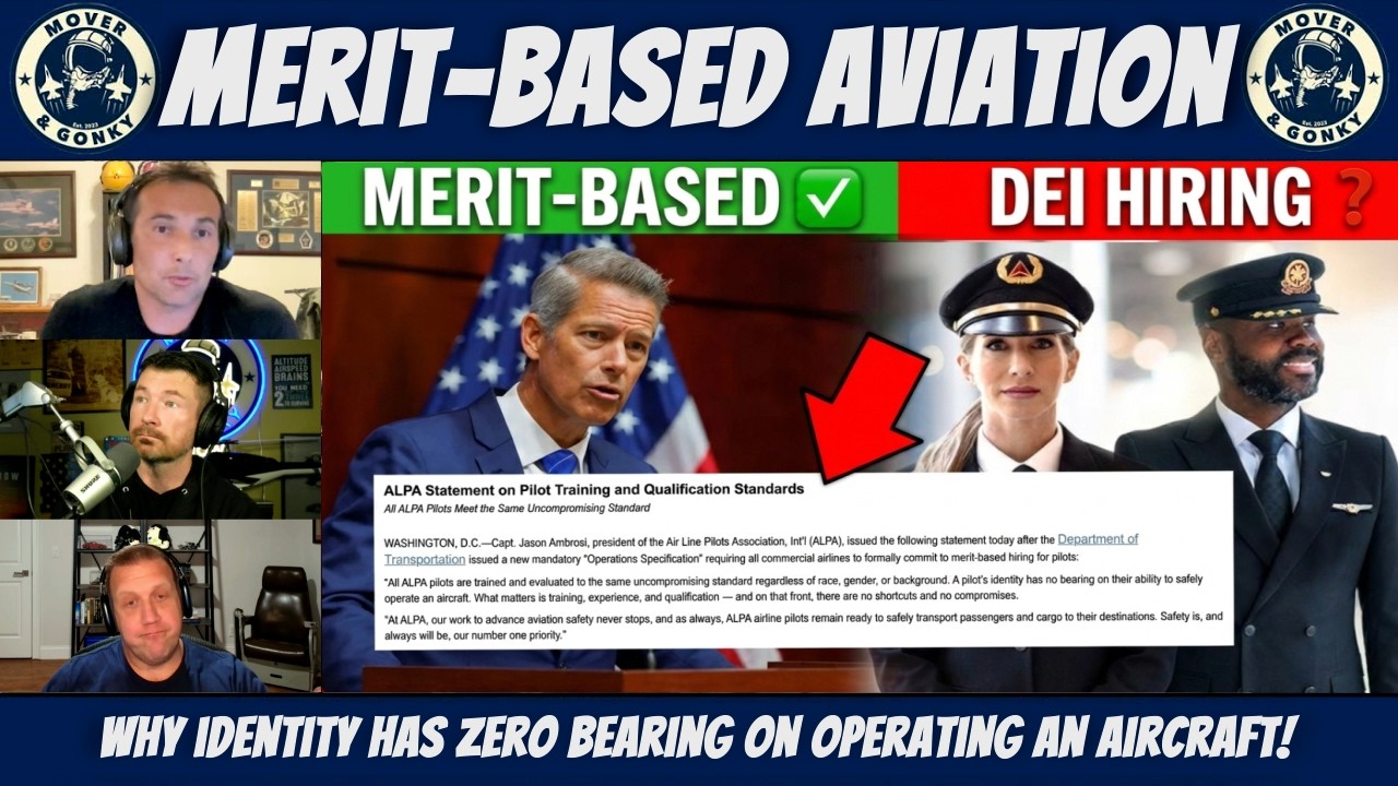 FAA Orders “Merit-Based” Pilot Hiring — End of DEI Debate?