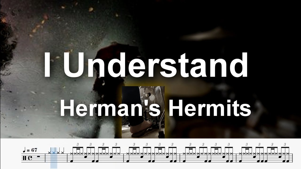 I Understand - Herman's Hermits 허만스 허밋 노래. drum cover.
