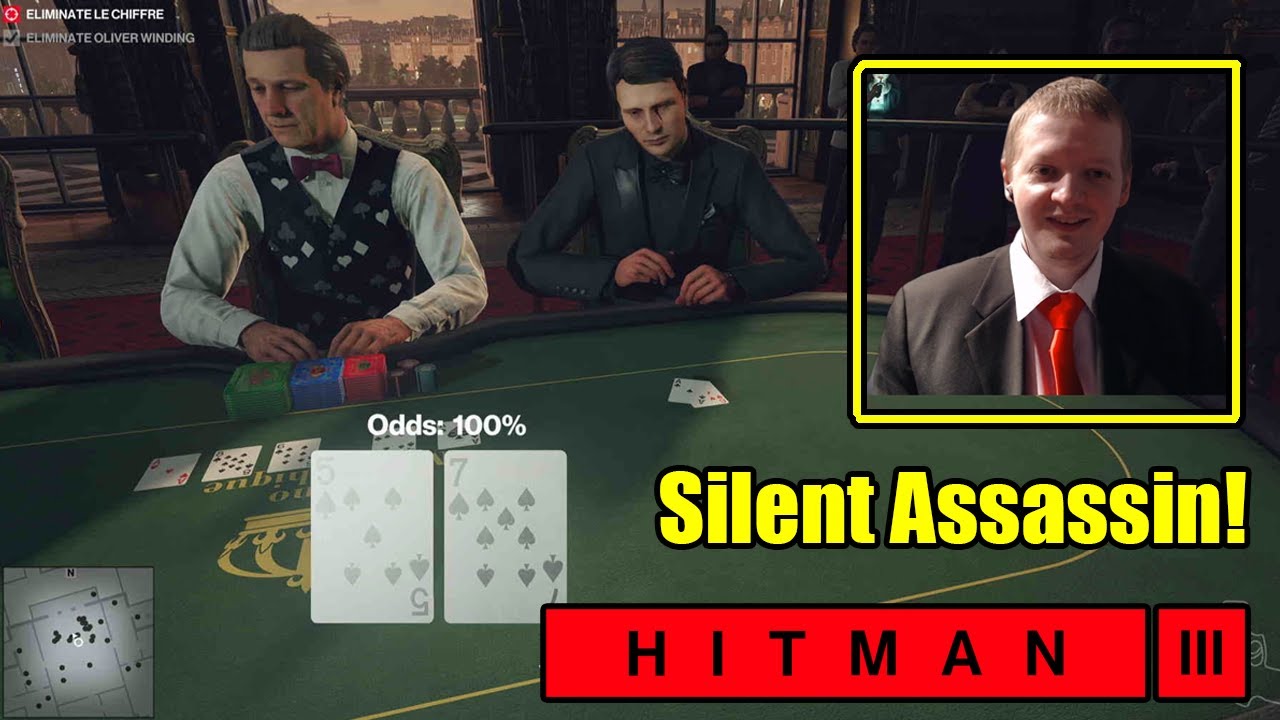 Defeating Le Chiffre At Poker- Hitman 3 The Banker Elusive Target Silent Assassin