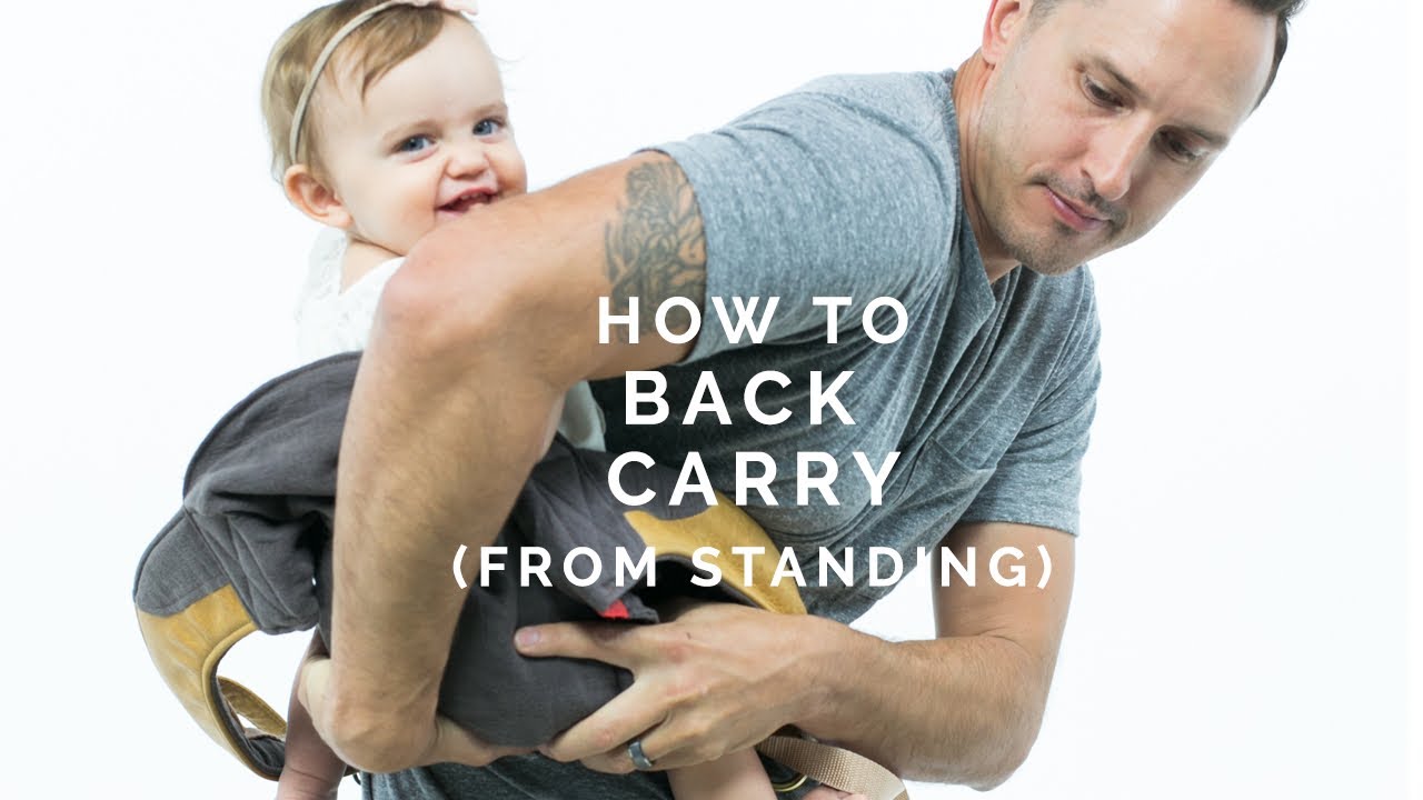 Onbuhimo Back Carry from Standing