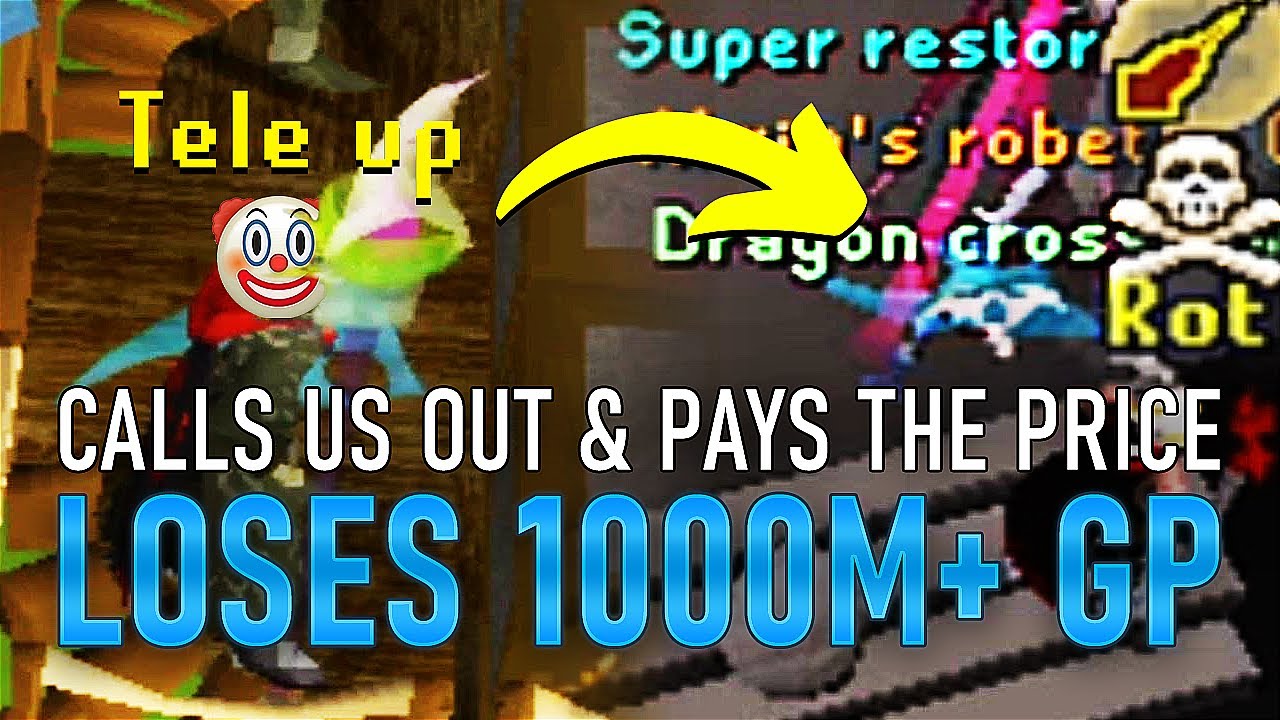 CALLS ROT OUT AND PAYS FOR IT BAD | BEST OF ROT OSRS PKING & LURING CLIPS