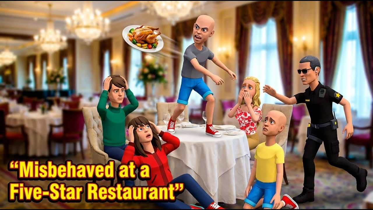 Classic Caillou  misbehaves at a 5 Star Restaurant/ Grounded/  S3 E18