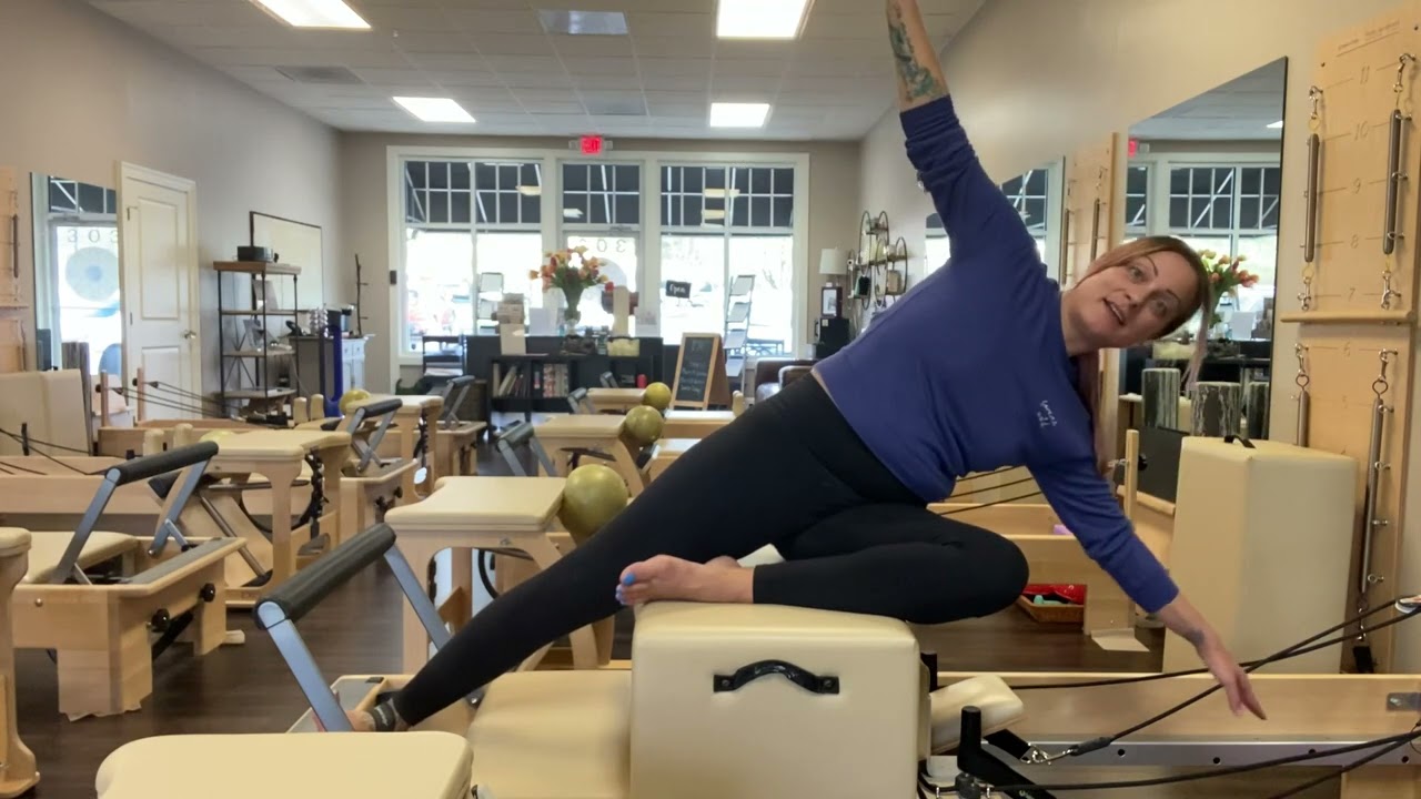 Side Overs on the Pilates Reformer Tutorial