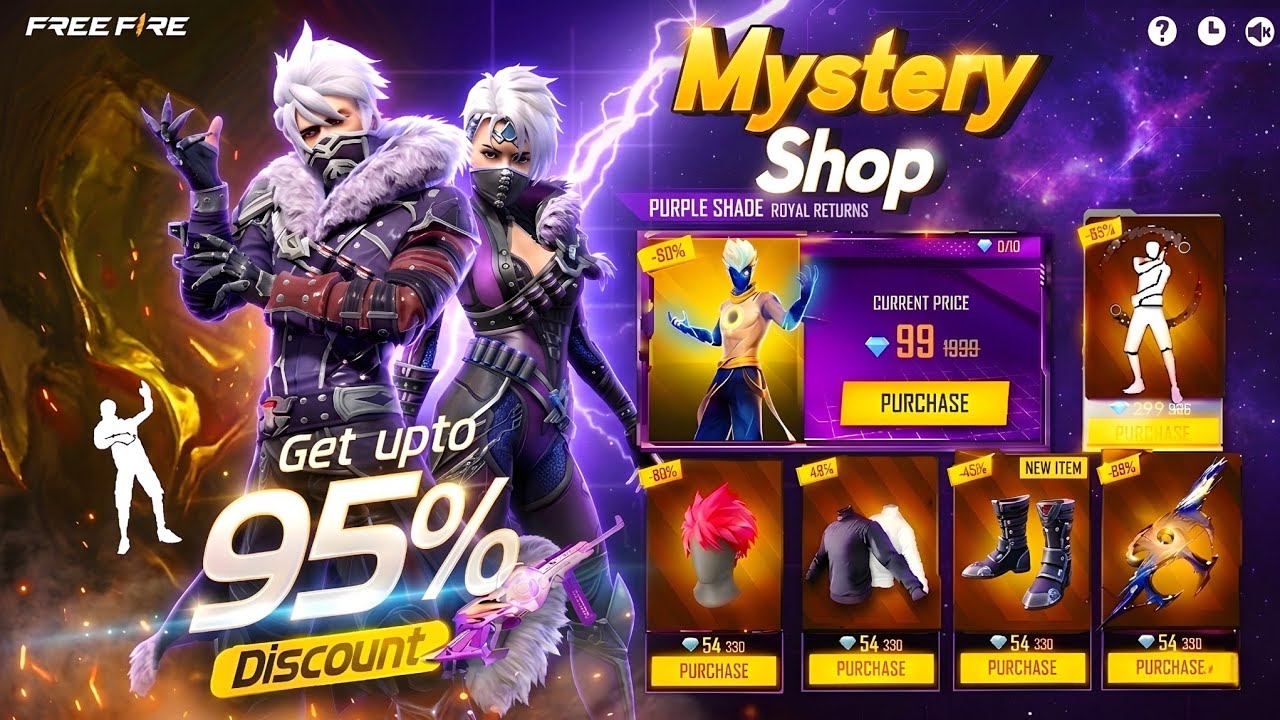 Next Mystery Shop Event Free Fire 🤯🥳| bunny bundle return | free fire new event | ff new event