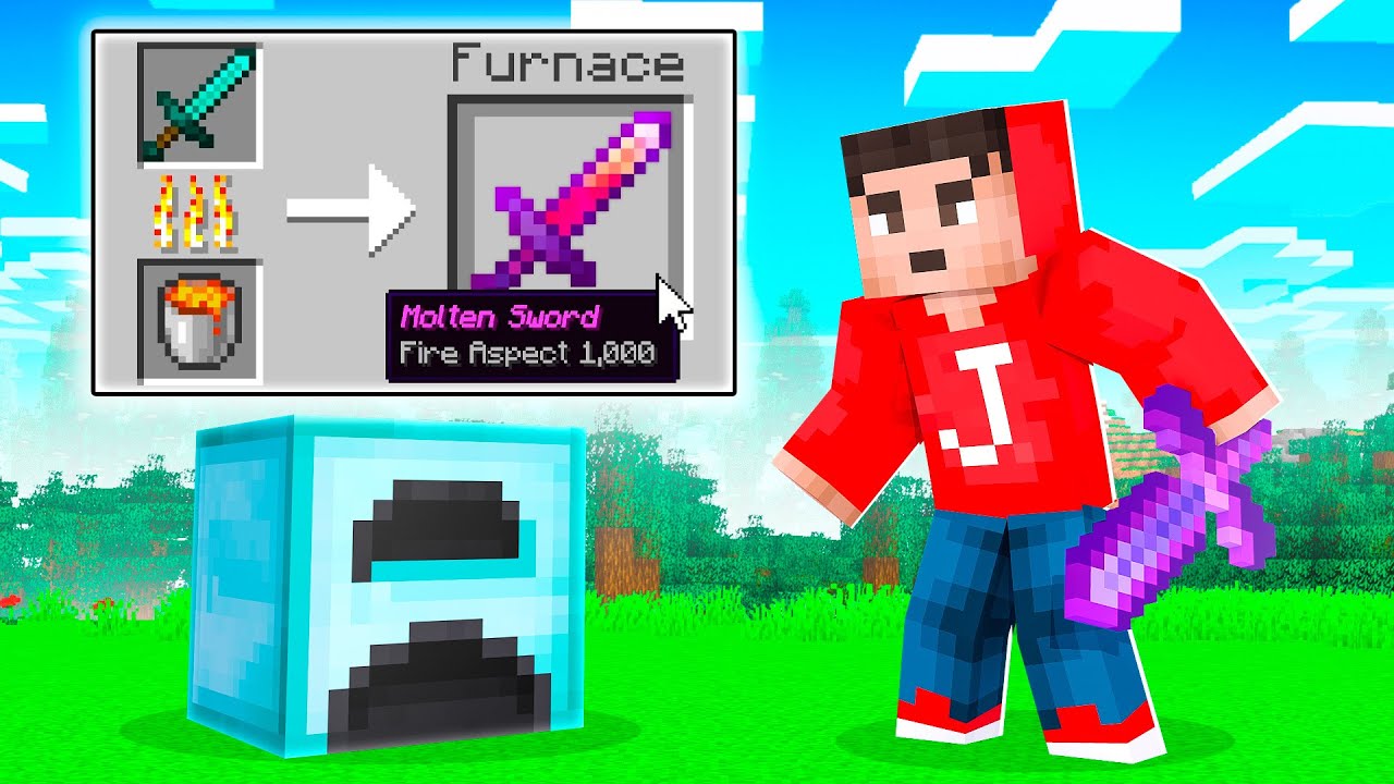 Minecraft, Maar Je Kan ELK ITEM KOKEN!