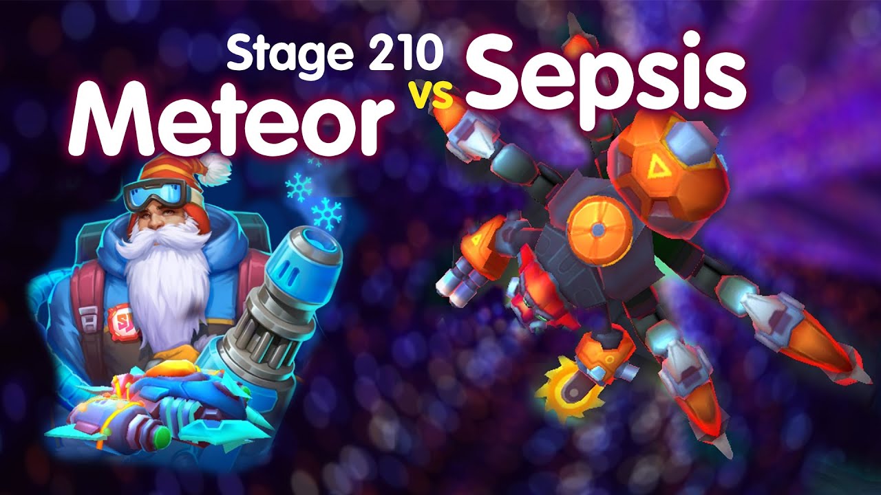 Stage 210 BOSS: SEPSIS ( Heroic ) ：Meteor + Pleiad + Blizzard ( V.11)
