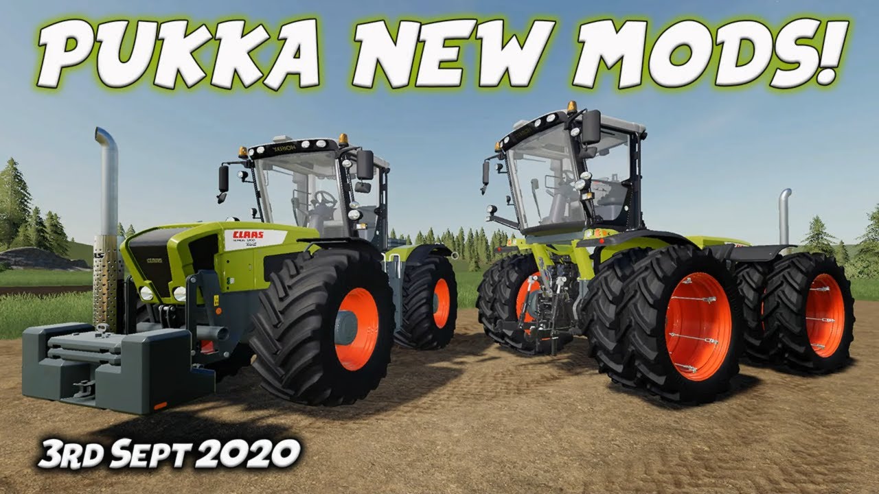 PUKKA NEW MODS Farming Simulator 19 PS4 FS19 (Review) 3rd Sept 2020.