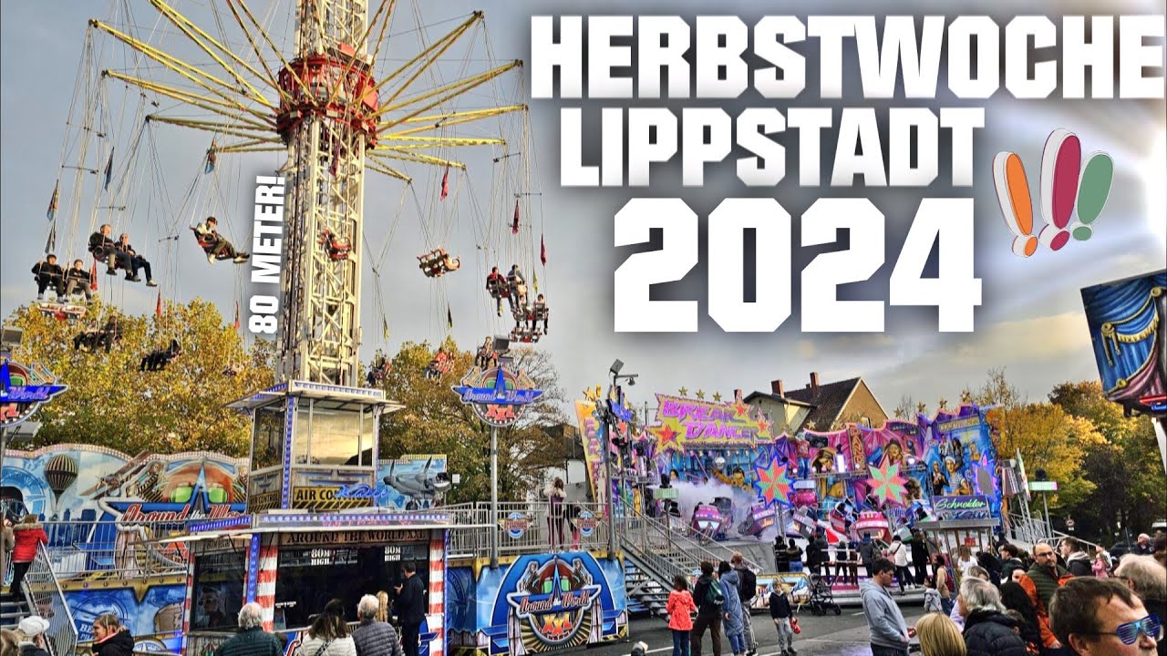 Herbstwoche in Lippstadt 2024 ► Kirmes Fahrgeschäfte Mix │MGX
