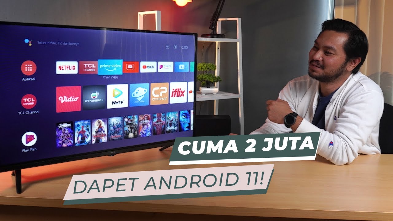 ANDROID TV 2 JUTA RASA GOOGLE TV! Review Android TV TCL A7!