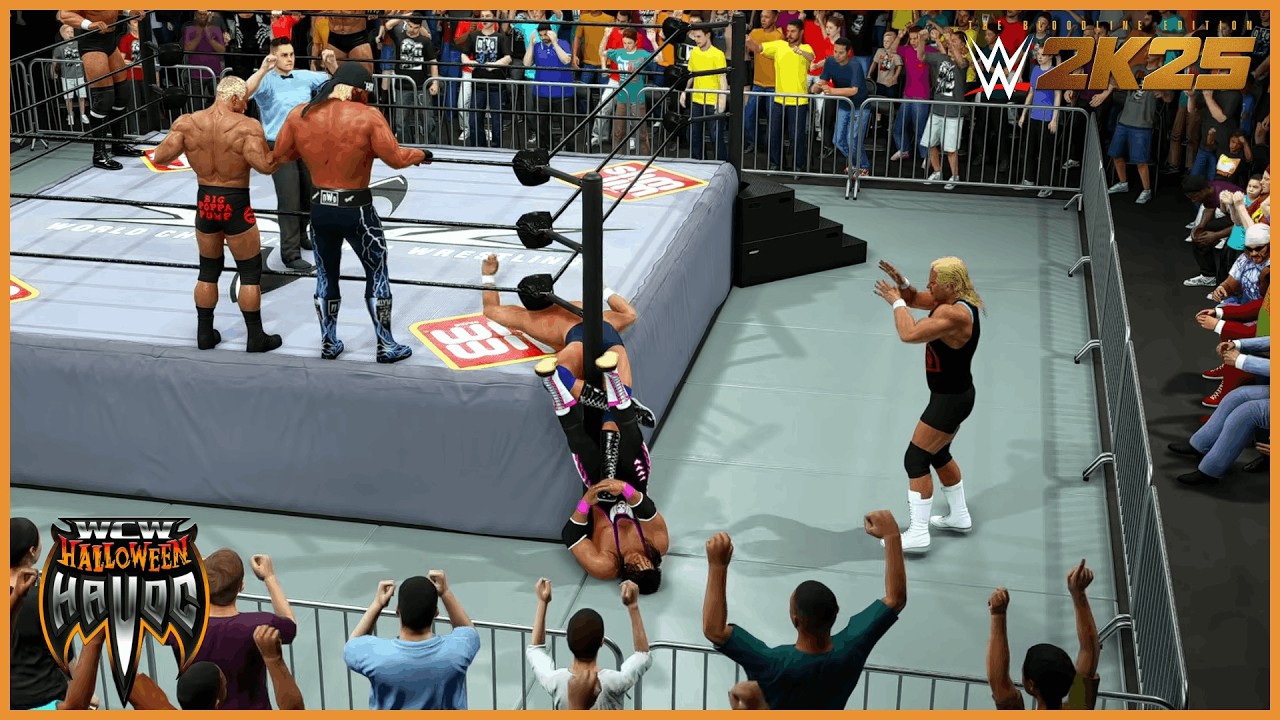 WWE 2K25 / Halloween Havoc / Team Sting vs N.w.O