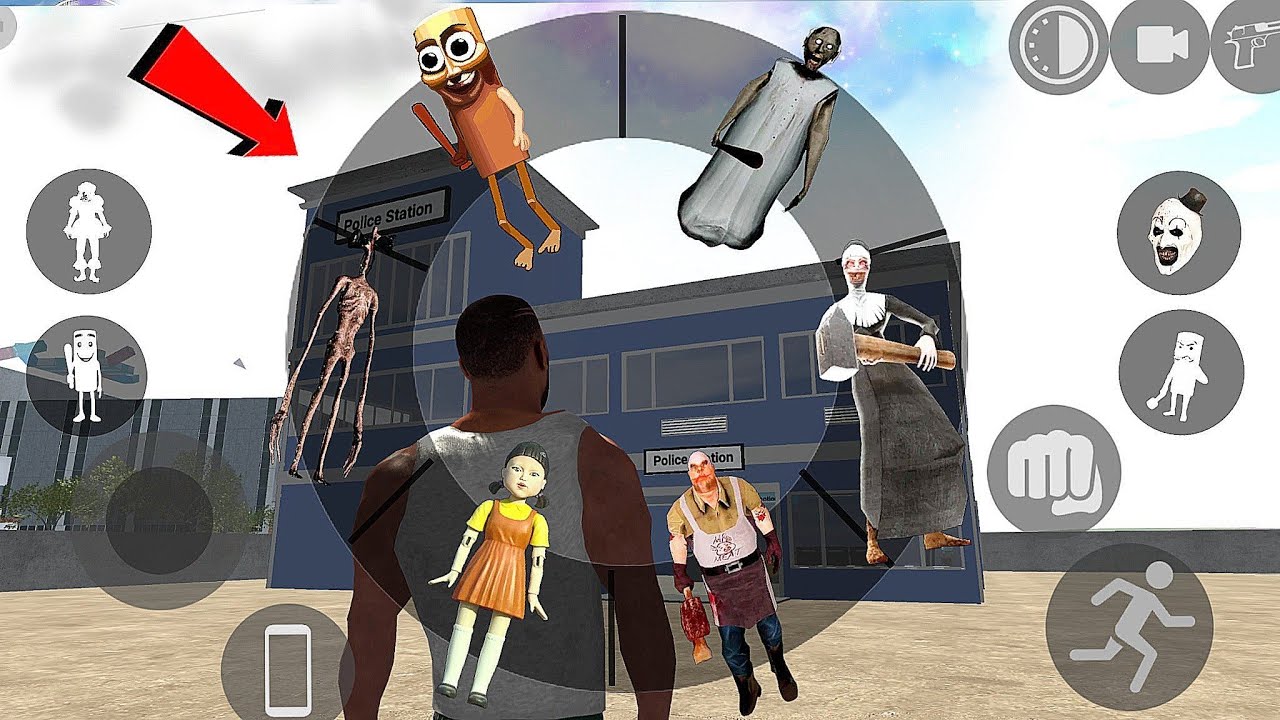 Playing as Every Bhutiya character - INDIAN BIKES DRIVING 3D