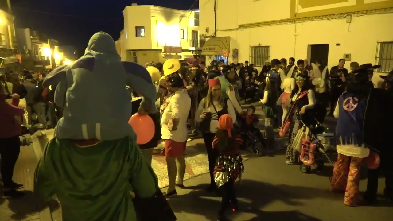 Pasacalles; carnaval de Morón 2022 calle Fray Diego de Cádiz