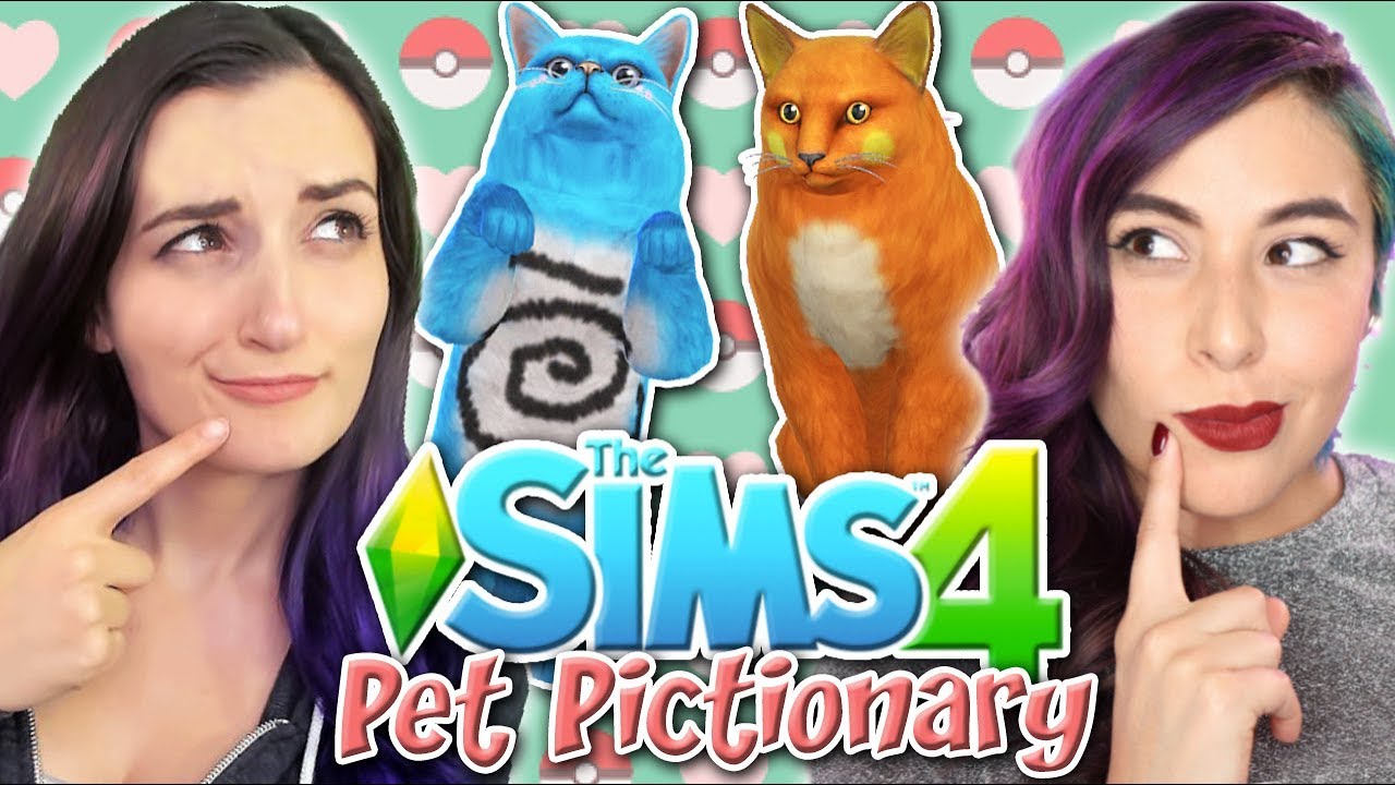 Sims 4 Pet Pictionary Challenge!! (Pokemon Edition) w/ iHasCupquake