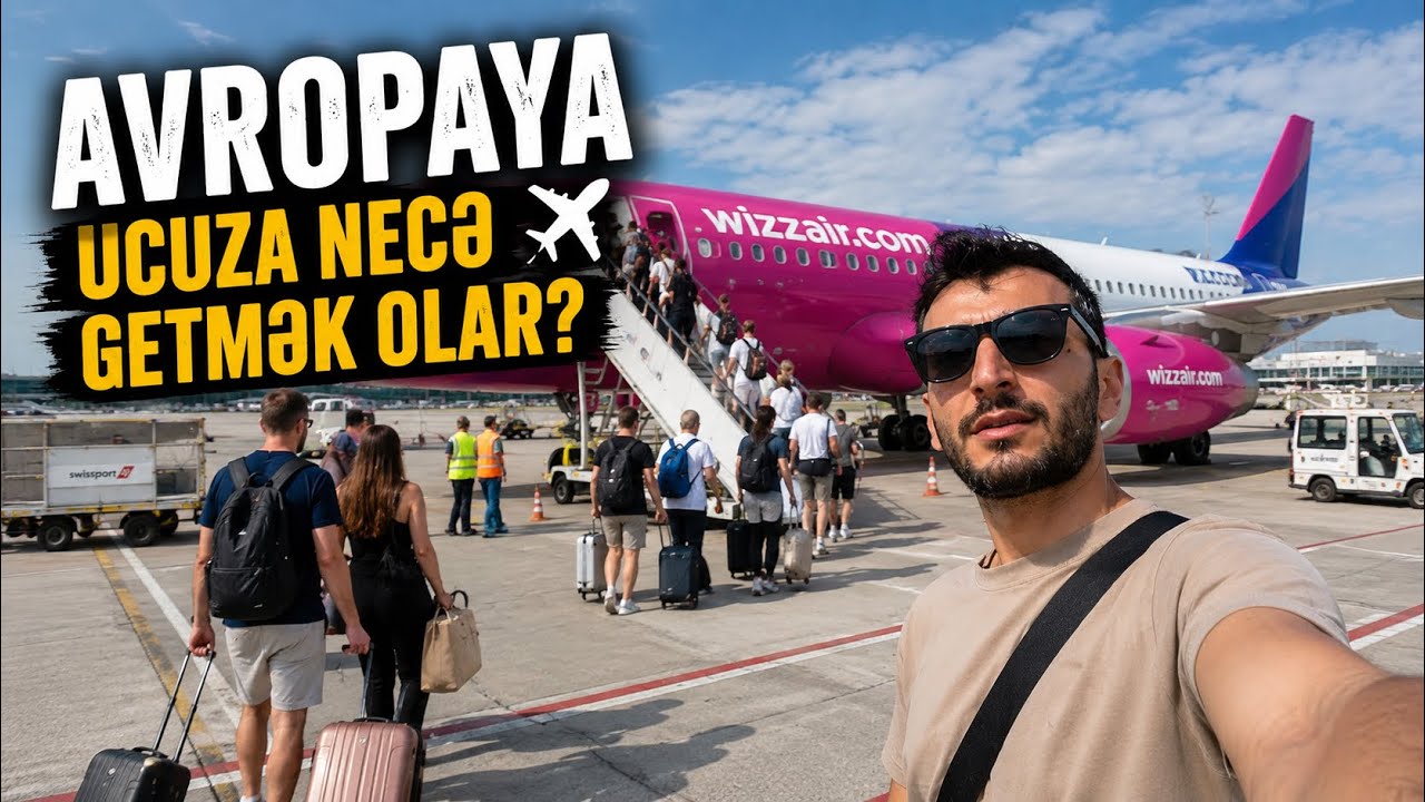 Bakıdan Avropaya Ucuza Necə Getmək Olar ?! | Budapeşt, Macarıstan 🇭🇺