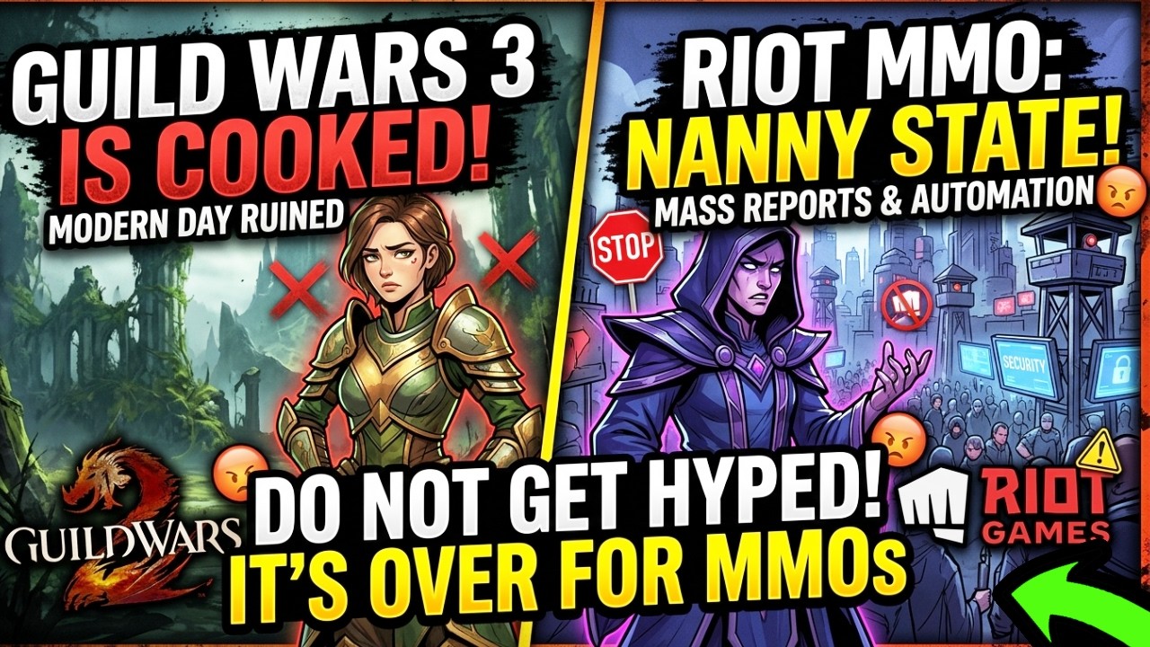 Why You Should NOT Be Hype for Guild Wars 3 Or the Riot MMO