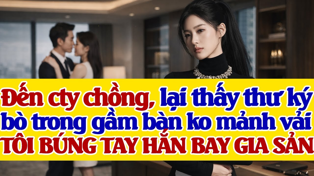 Đến cty chồng, thấy thư ký b..ò trong g..ầm bàn ko m..ảnh v..ải. TÔI BÚNG TAY HẮN BAY GIA SẢN té xỉu