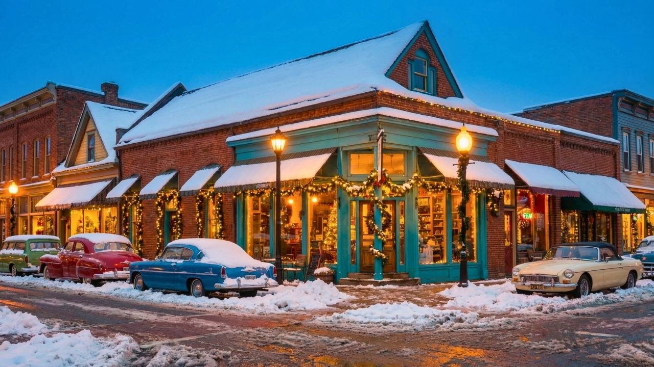 Classic Jazz Piano for Snowy Winter Evening Relaxation Ambience