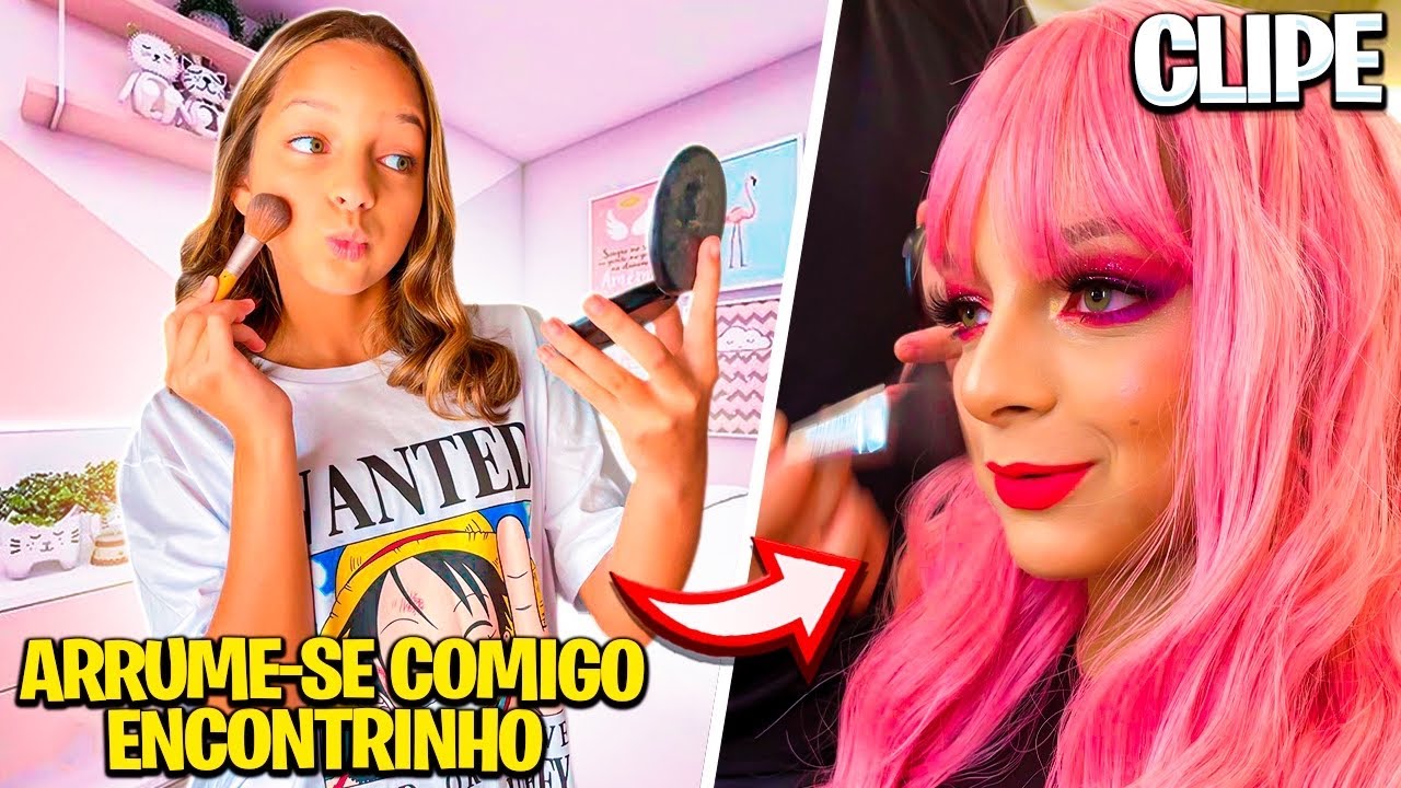 ARRUME-SE COMIGO PARA O ENCONTRINHO + MAKING OF DO CLIPE FALSIANE | Laila Brandão