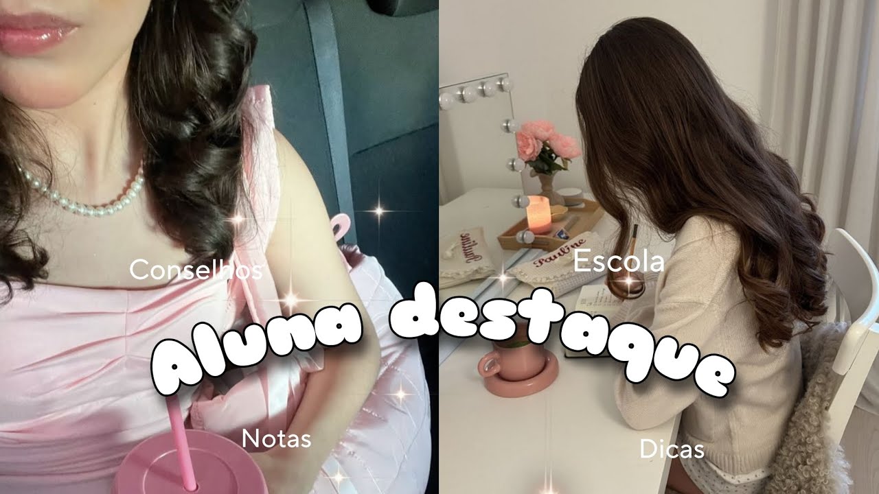 DICAS de como ser uma ALUNA DESTAQUE💌✨️ estudos • escola • glowup