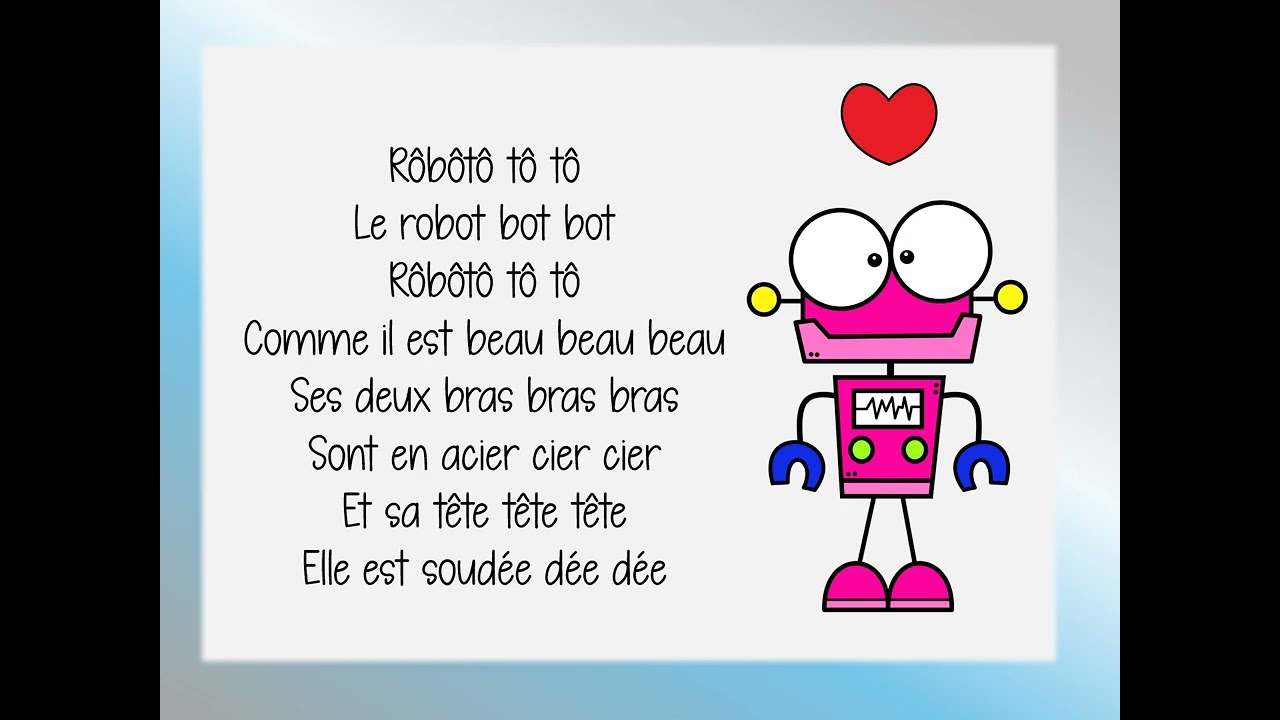 Chanson Roboto Le Robot