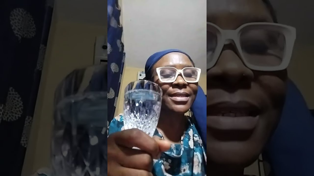 Morning Declaration prayer with water