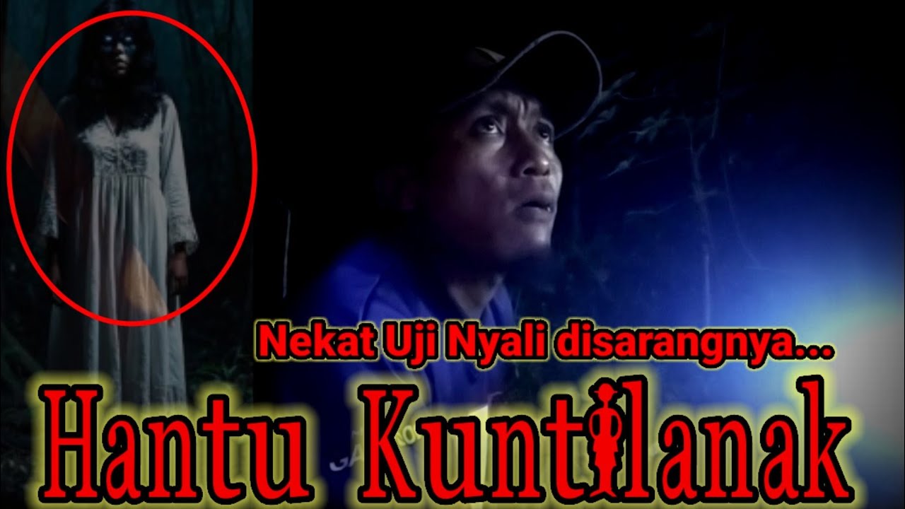 Campinghoror‼️Nekat Uji nyali disarangnya Hantu Kuntilanak #horror #solocampinghorror