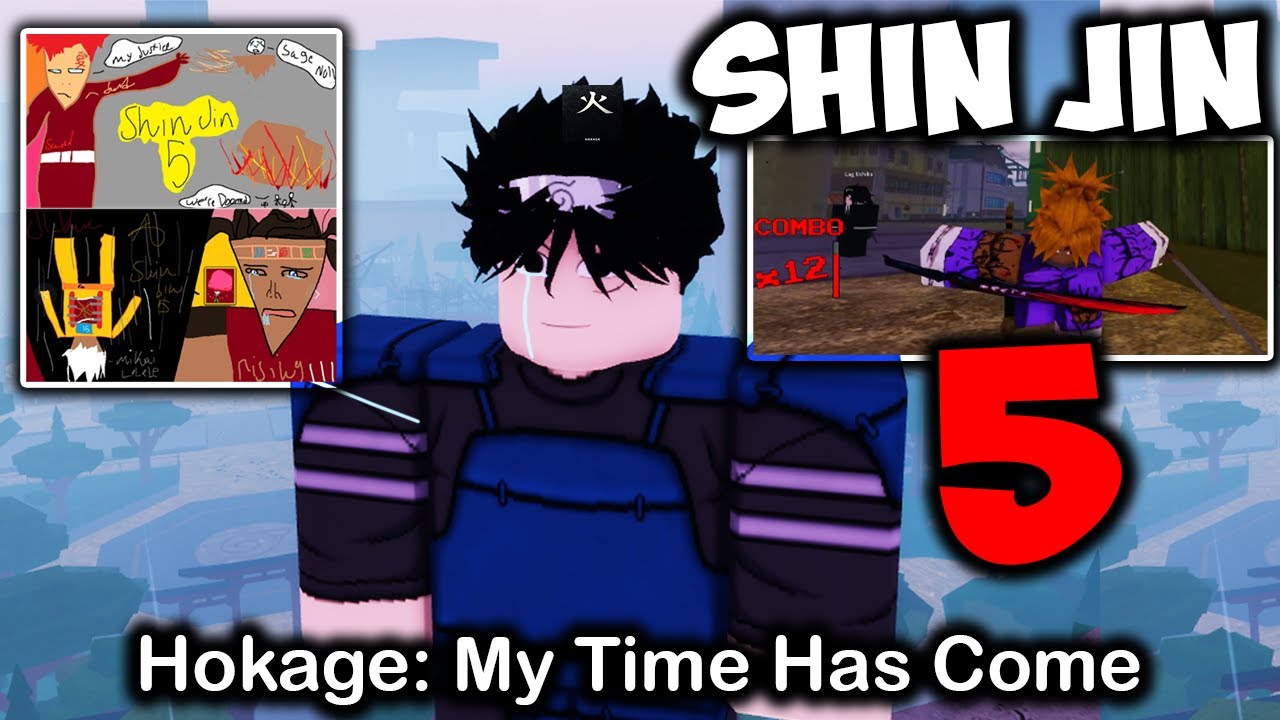 (SHIN JIN 5) ЛУЧШАЯ ИГРА ROBLOX NARUTO.