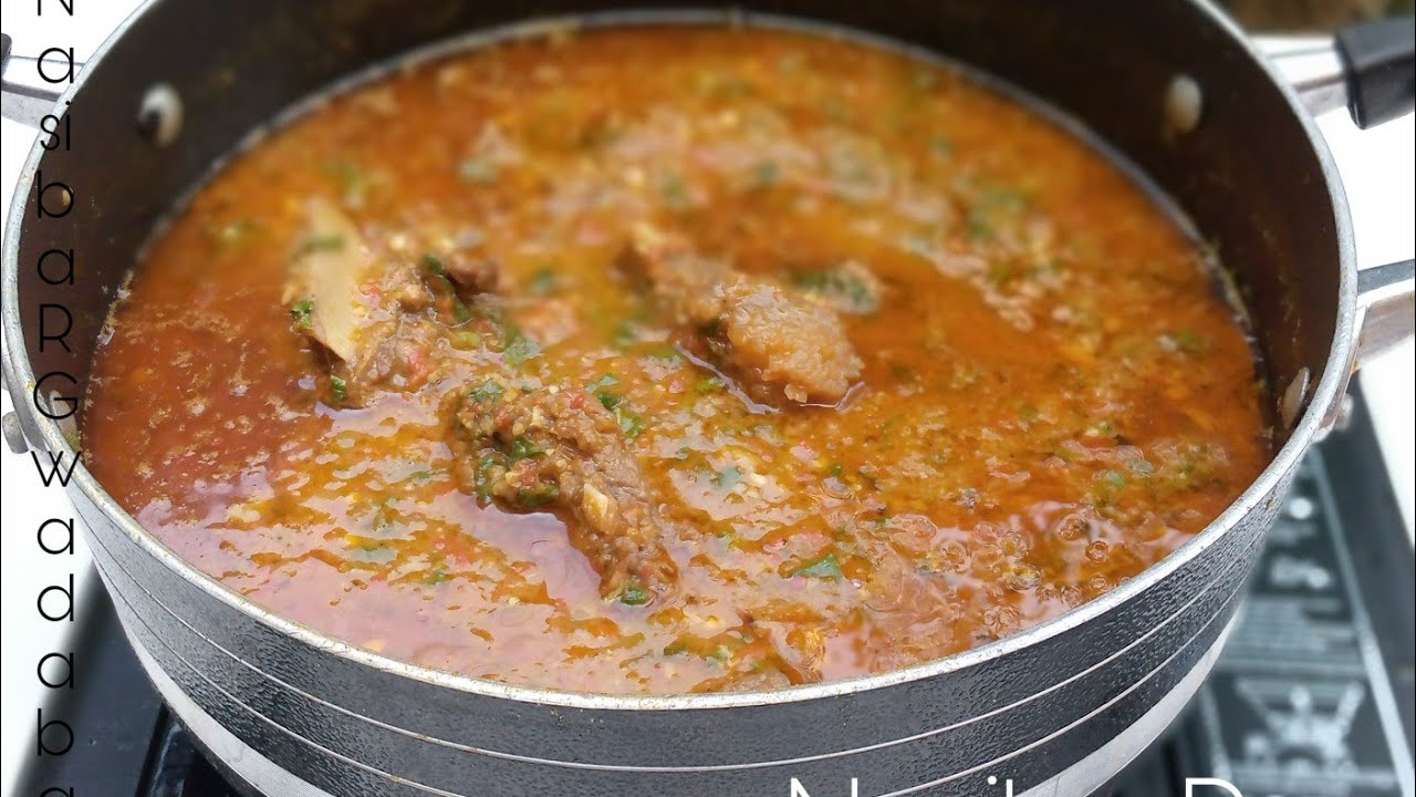 PUMPKIN STEW/MIYAR TAUSHE/ RECIPE BY CHEH NASIBA R GWADABAWA