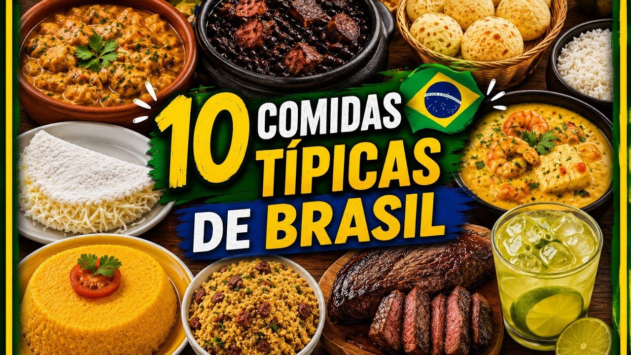10 COMIDAS TÍPICAS DE BRASIL 