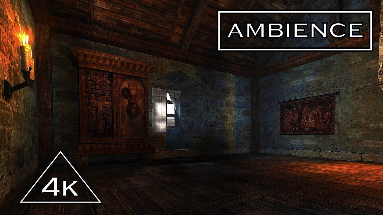 The Scholar’s Refuge  - (Return to Castle Wolfenstein) - Game ambience 4 work, sleep & study