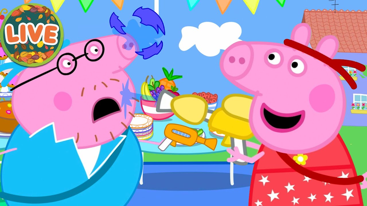 🔴 LIVE 24/7: Peppa Pig NEW Tales 2025 🐽 | BIG Adventures 🌍🚂 | Full Episodes | Cartoon for Kids