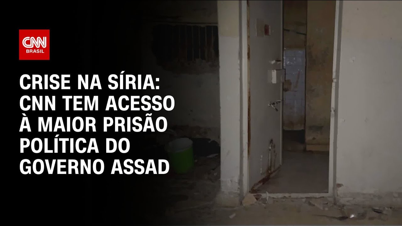 Crise na Síria: CNN tem acesso à maior prisão política do governo Assad | CNN PRIME TIME