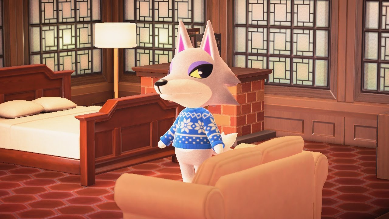 Animal Crossing New Horizons House Tour Fang Villager