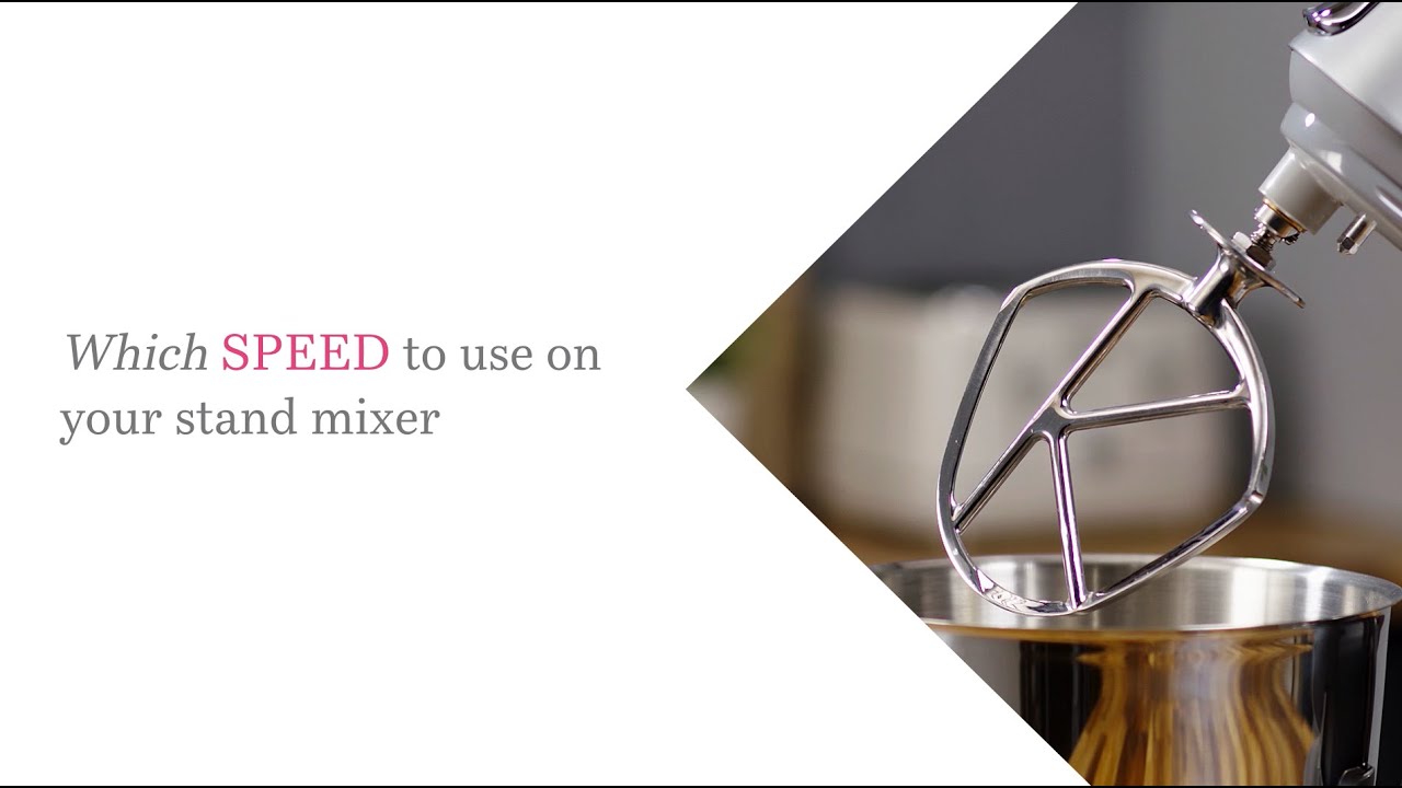 Titanium Chef Baker | Which speed to use on your stand mixer