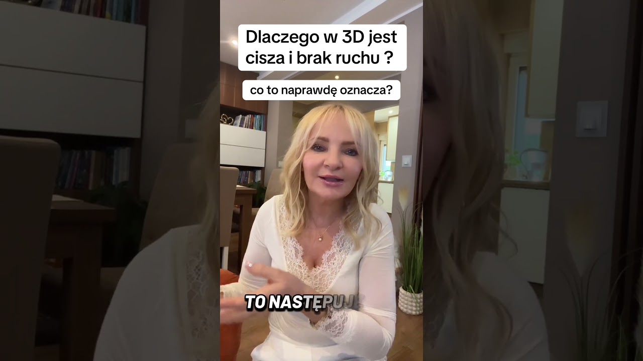Dlaczego w 3D jest brak ruchu i cisza ? Co to naprawdę oznacza #prawozałożenia #prawoprzyciągania