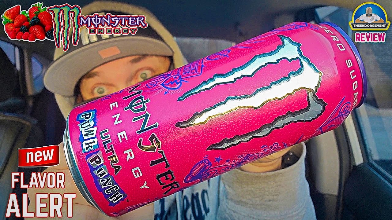 Обзор Monster Energy&reg; Zero Sugar Monster Ultra Punk Punch! 🔋👊 | НОВЫЙ ВКУС! | theendorsement