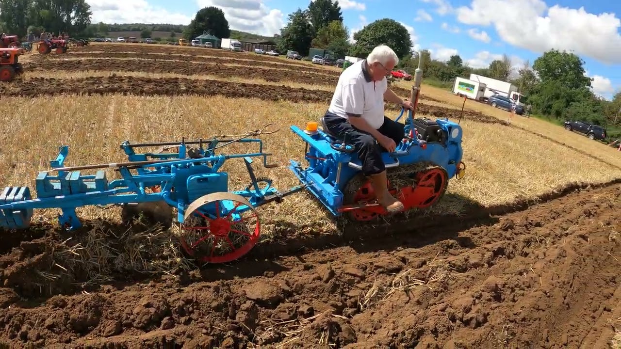 1953 Ransomes MG6 Crawler 0.6 Litre 1-Cyl Petrol Tractor (8 HP) with Ransomes Plough