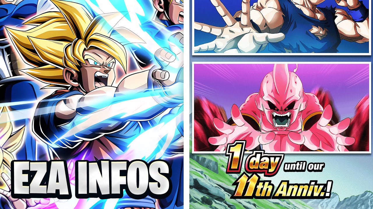 Beginn des 11th Anniversary, EZA LR Goku & Mehr! (DBZ Dokkan Battle)