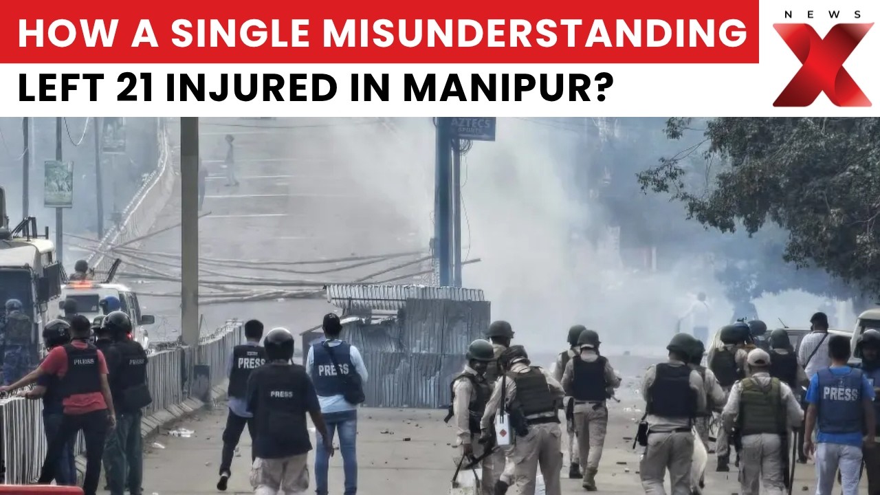 Manipur Violence: 21 Injured in Bishnupur as Mob Sets Fire to Security Vehicles Over Armed Rumors