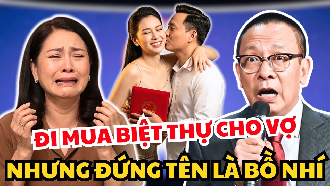 Dẫn Vợ Đi Mua Biệt Thự Nhưng Sổ Đỏ Lại Đứng Tên Bồ Nhí Của Chồng