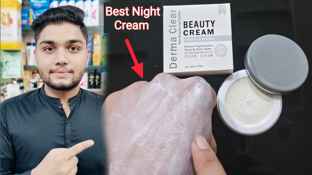 Derma clear beauty cream | derma clear whitening cream review | best night cream