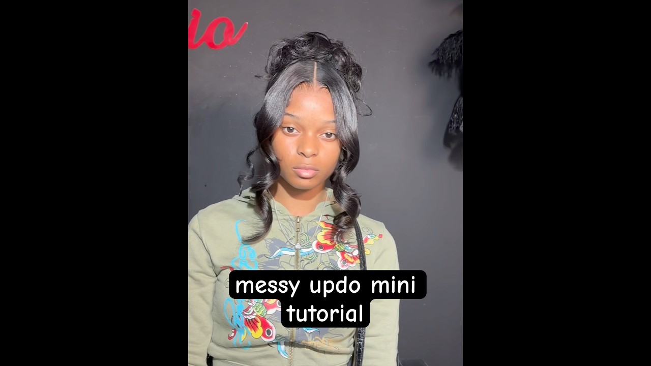 #updo #hairstyles #hairtutorial #wiginstall #promhairstyles #wigs #hairtok