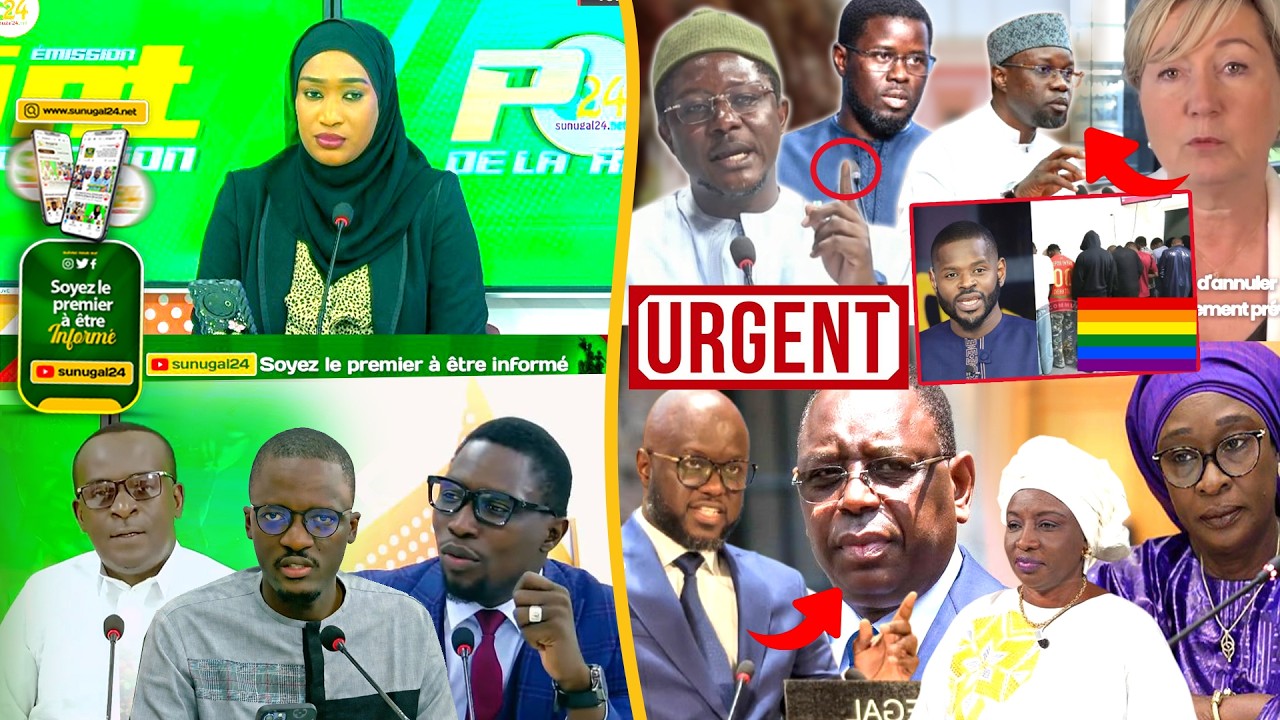 DIRECT - Loi anti-homosexualit&eacute; : La r&eacute;ponse cinglante de Sonko &agrave; la Wallonie, Fatwa des Imams