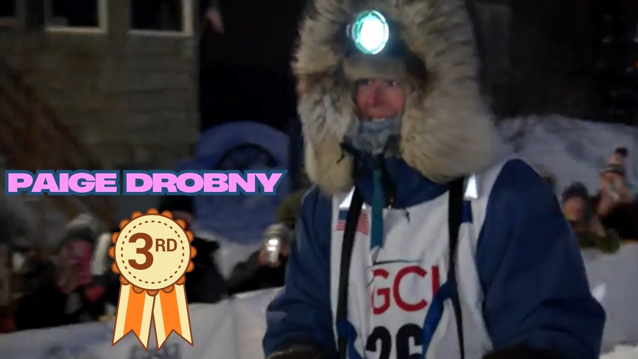 Айдитарод 2025 | Пейдж Дробни третье место