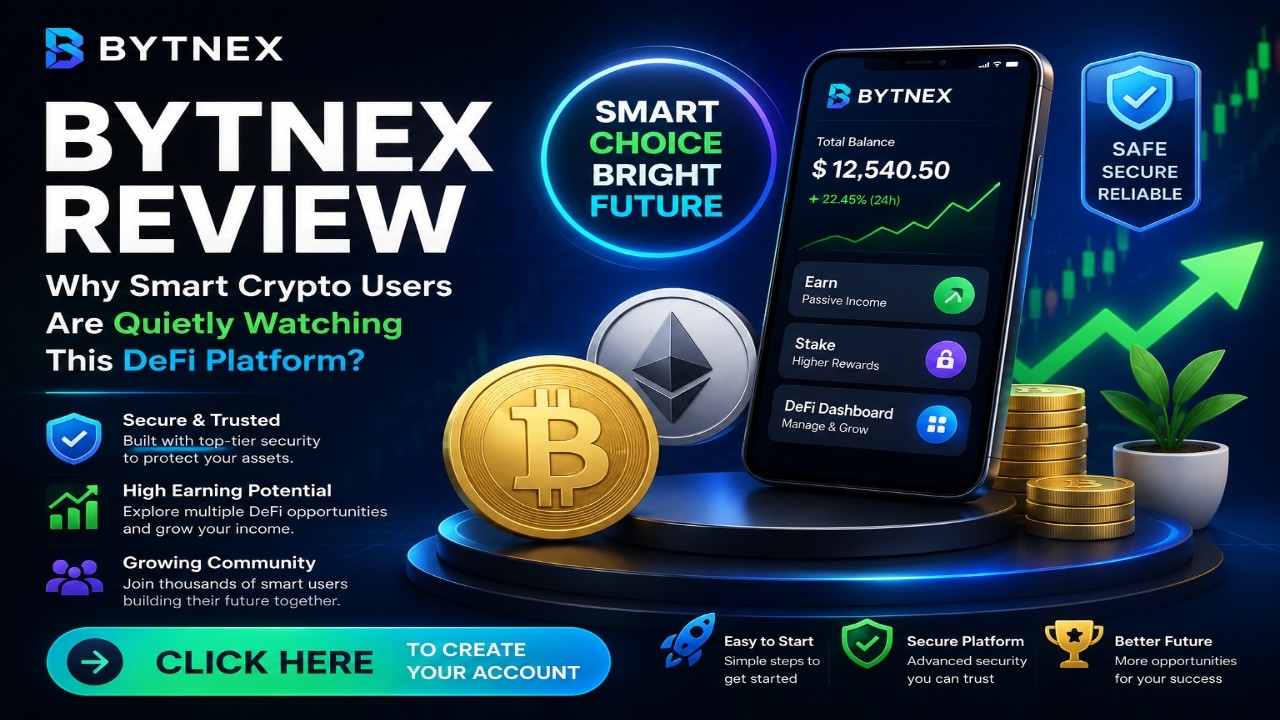 🚀 Bytnex Review 2026 | Why Smart Crypto Users Are Quietly Joining This DeFi Platform!