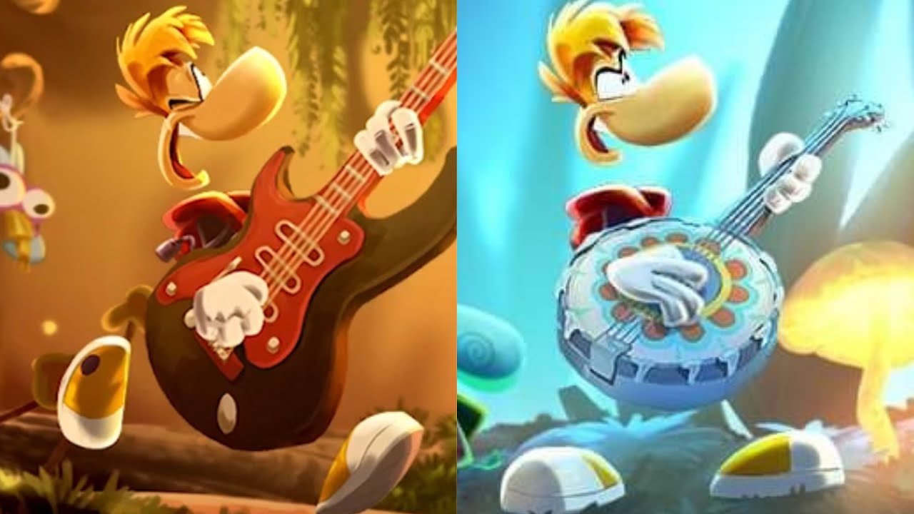 Rayman Mini - All Music Levels