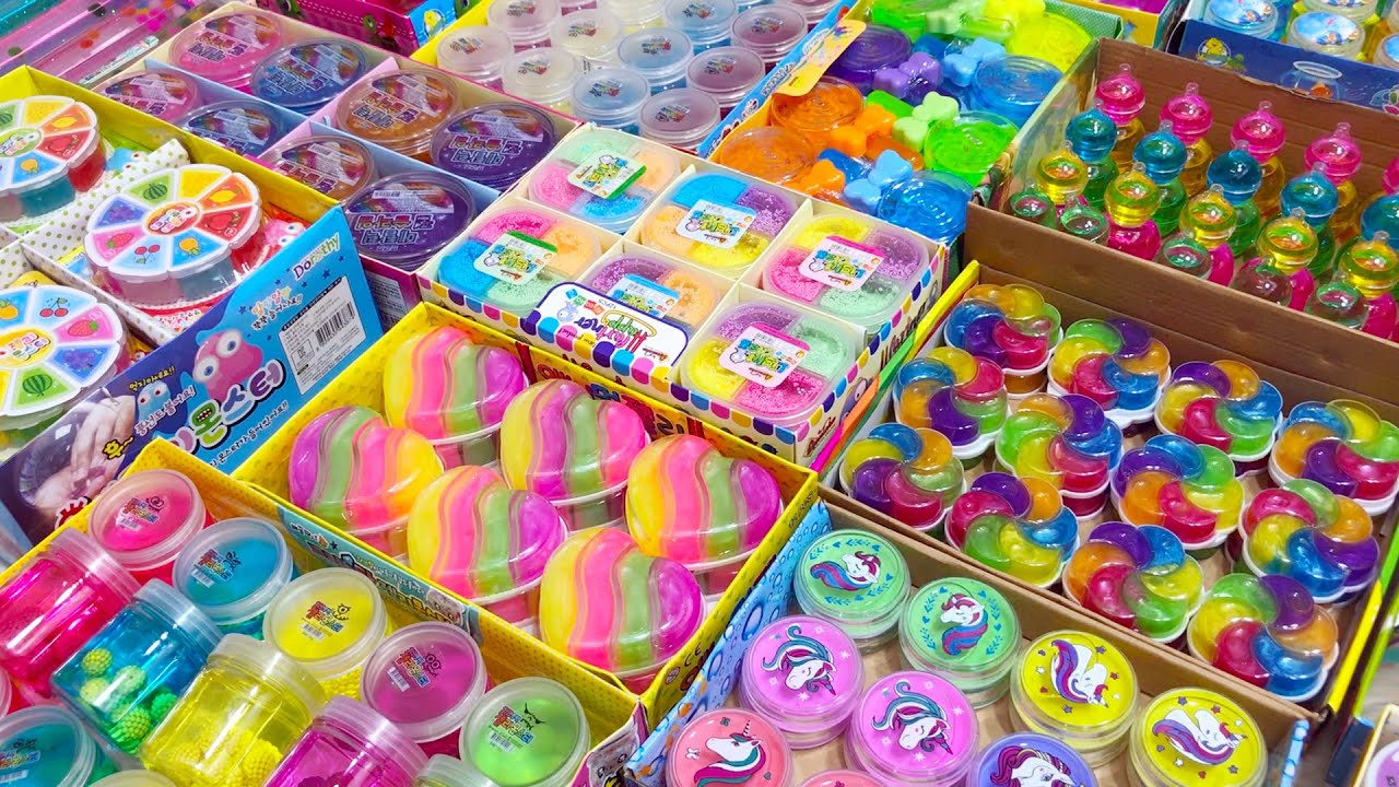 RAINBOW!!! Mixing random into STOREBOUGHT slime!!!Satisfying Slime Video #594