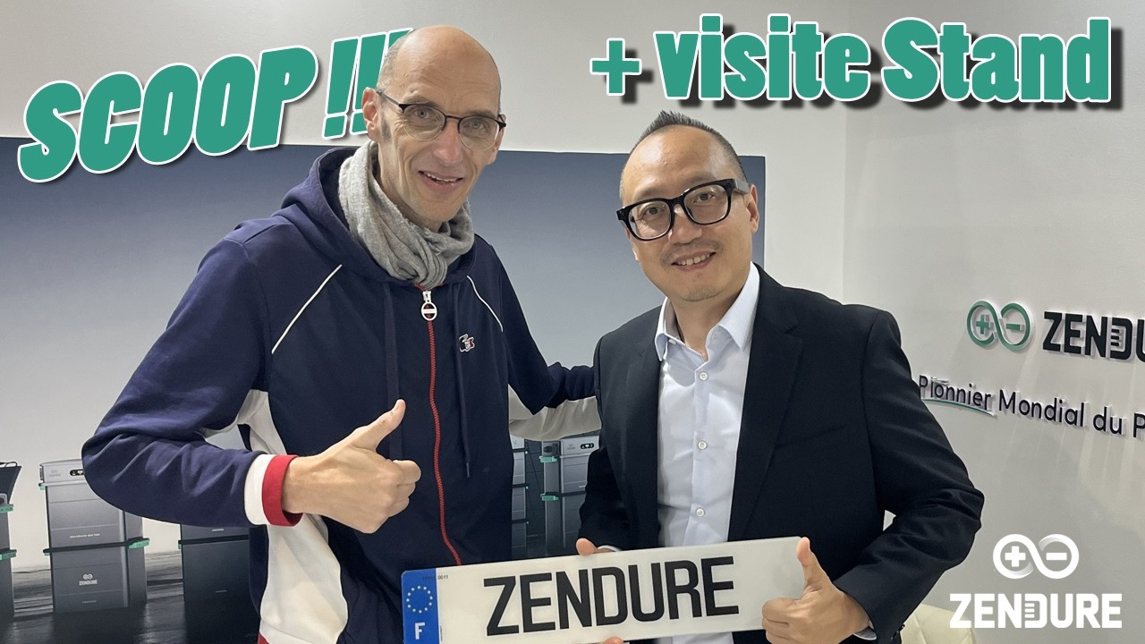 Interview de Bryan Liu, Président-fondateur de ZENDURE / Salon Open Energies - Lyon 2026