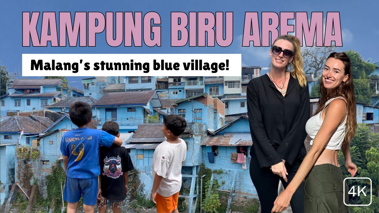Kampung Biru Arema – Indonesia’s Stunning Blue Village!