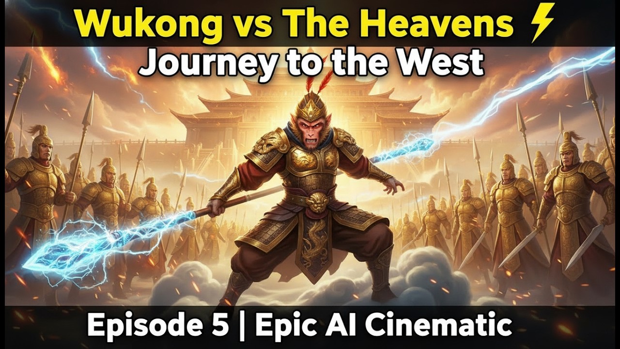 Wukong vs The Heavens ⚡ Journey to the West Episode 5 | Epic AI Cinematic